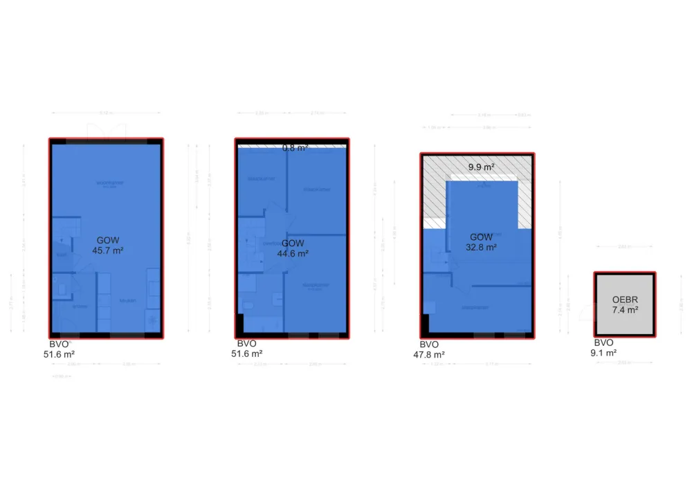 Floor plan Antwerpenhaven 27 - Floor plan 5