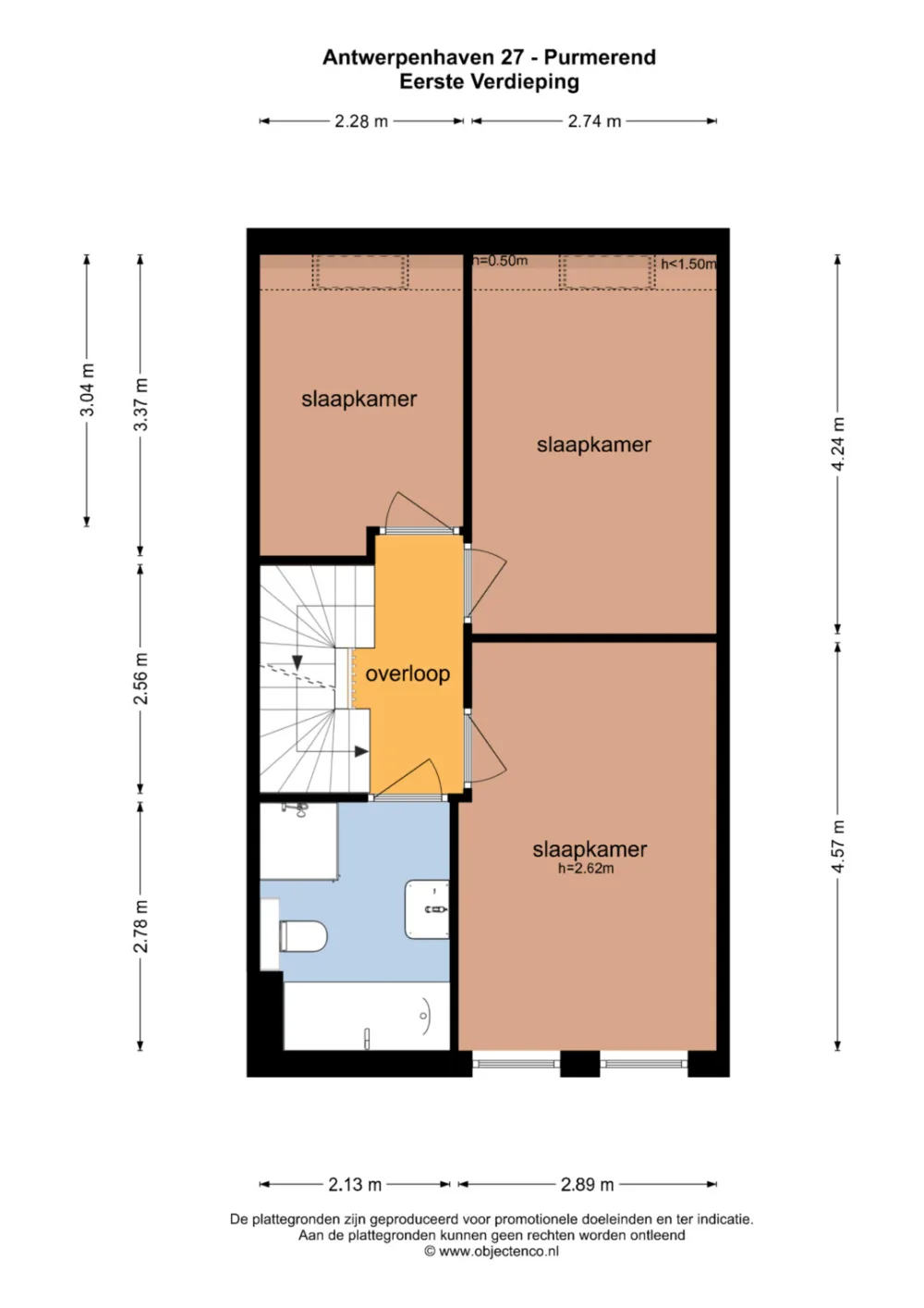 Floor plan Antwerpenhaven 27 - Floor plan 2
