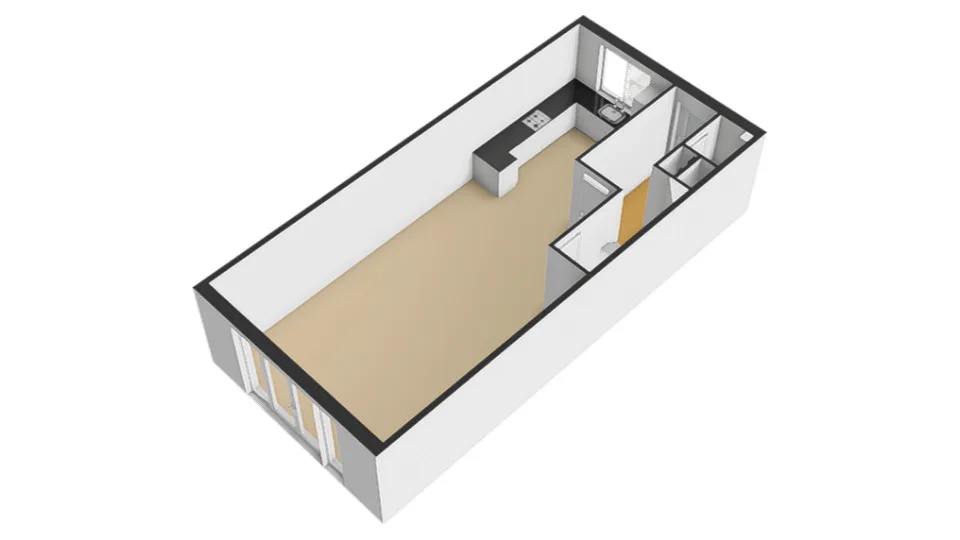 Plattegrond Balthasar van Berckenrodeweg 10 - Plattegrond 6