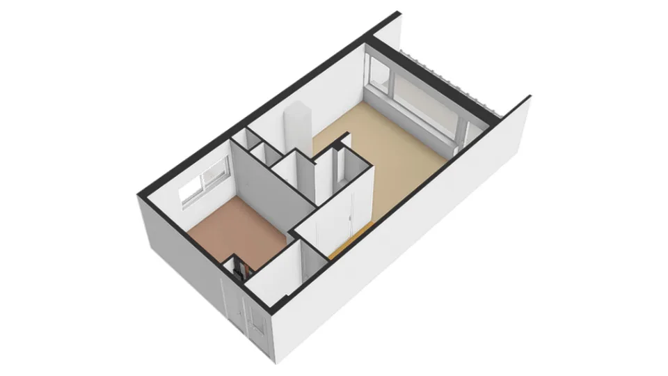 Plattegrond Burgemeester Hogguerstraat 363 - Plattegrond 5