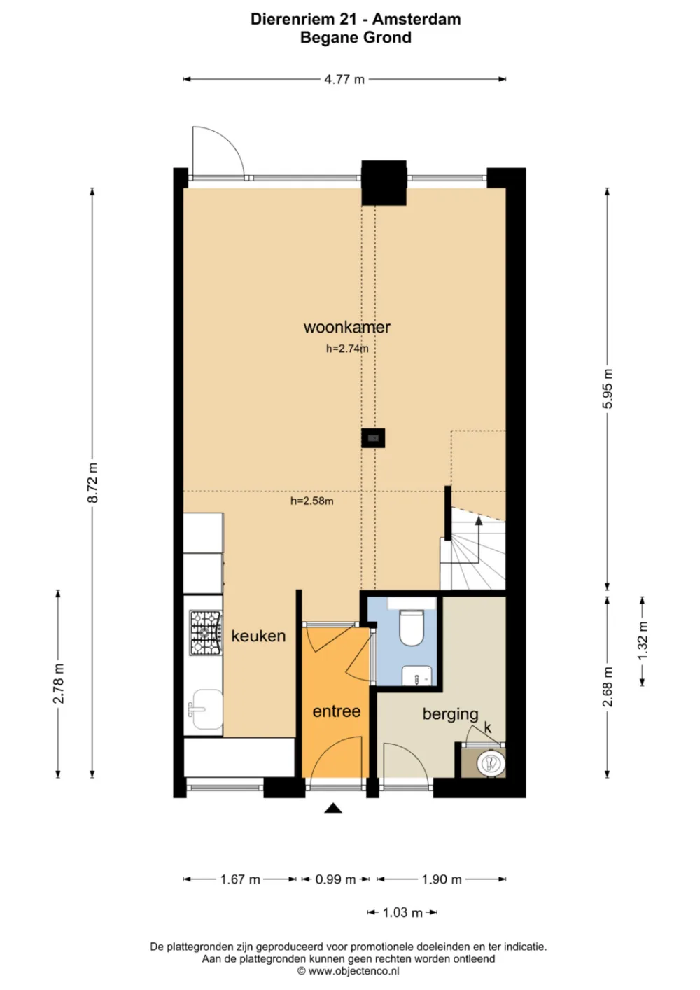 Plattegrond Dierenriem 21 - Plattegrond 2