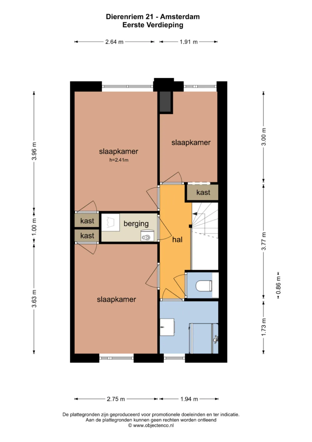 Plattegrond Dierenriem 21 - Plattegrond 3