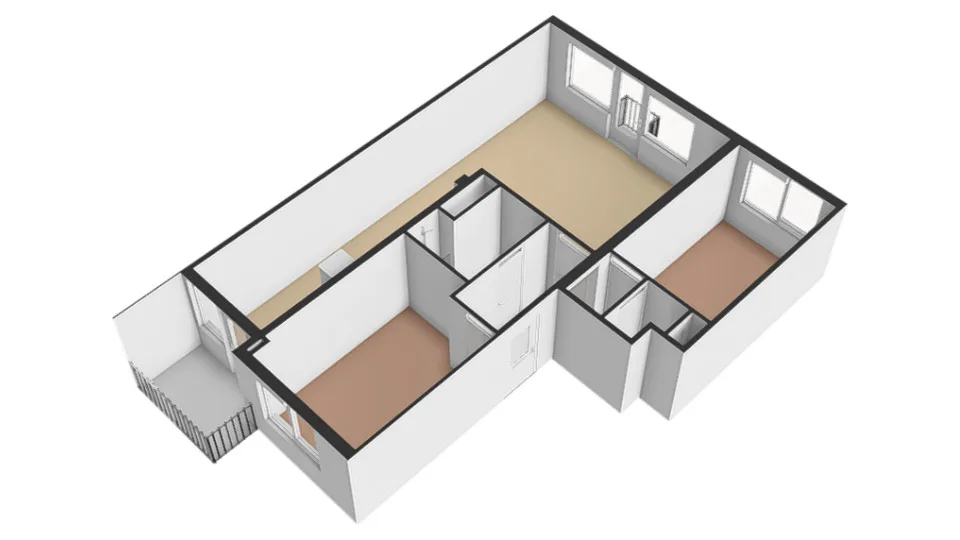 Plattegrond Eerste Atjehstraat 6-B - Plattegrond 7