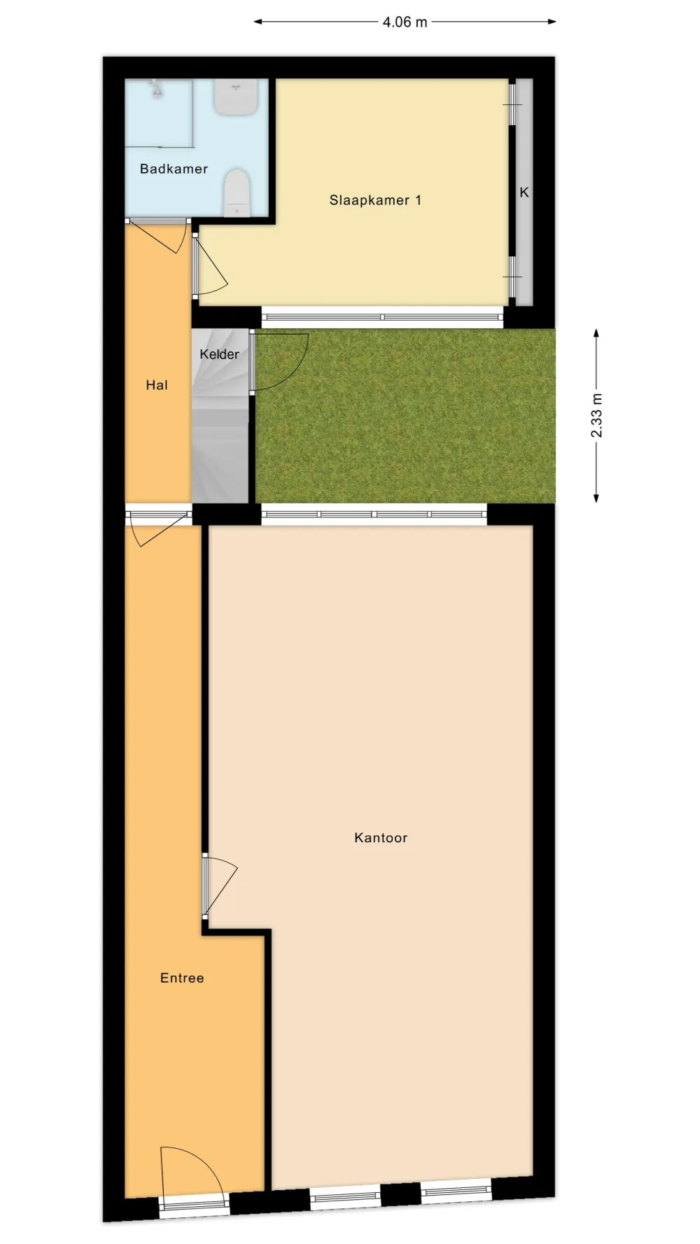 Plattegrond Herengracht 263 - Plattegrond 1