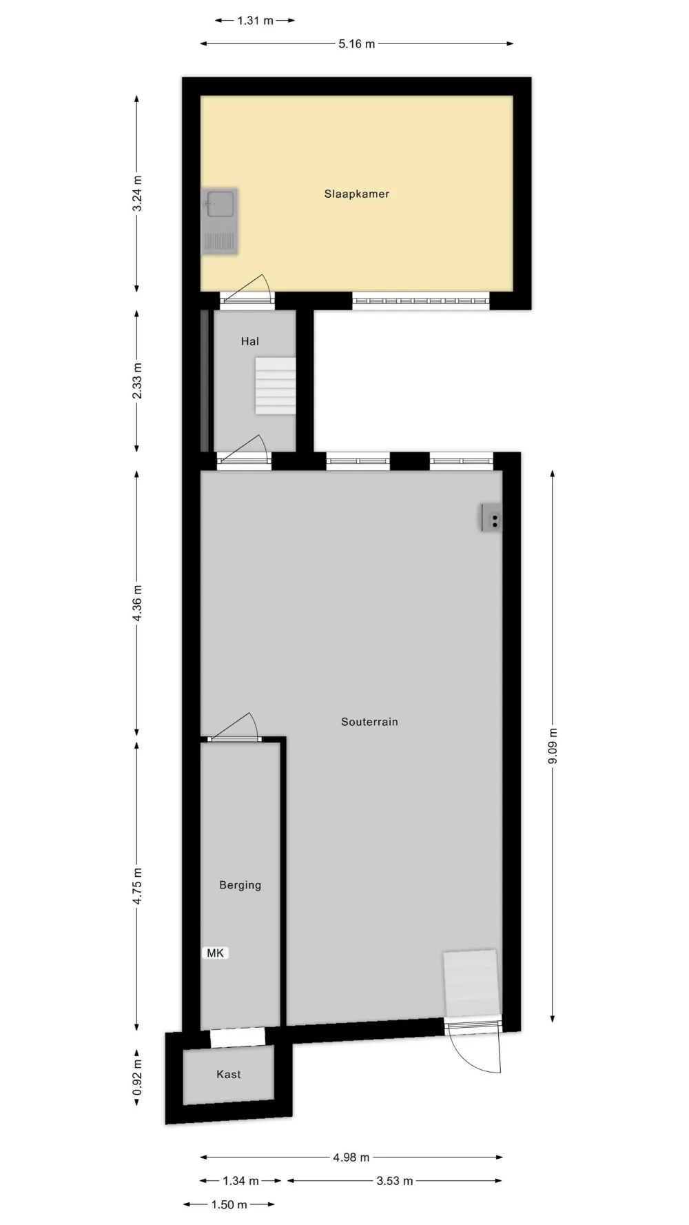 Plattegrond Herengracht 263 - Plattegrond 4