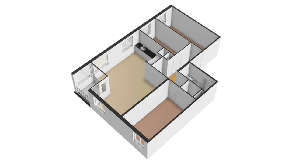 Plattegrond IJplein 242 - Plattegrond 5