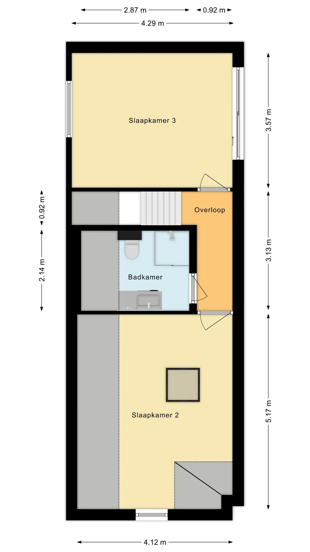 Plattegrond Jan Hanzenstraat 82 - Plattegrond 2