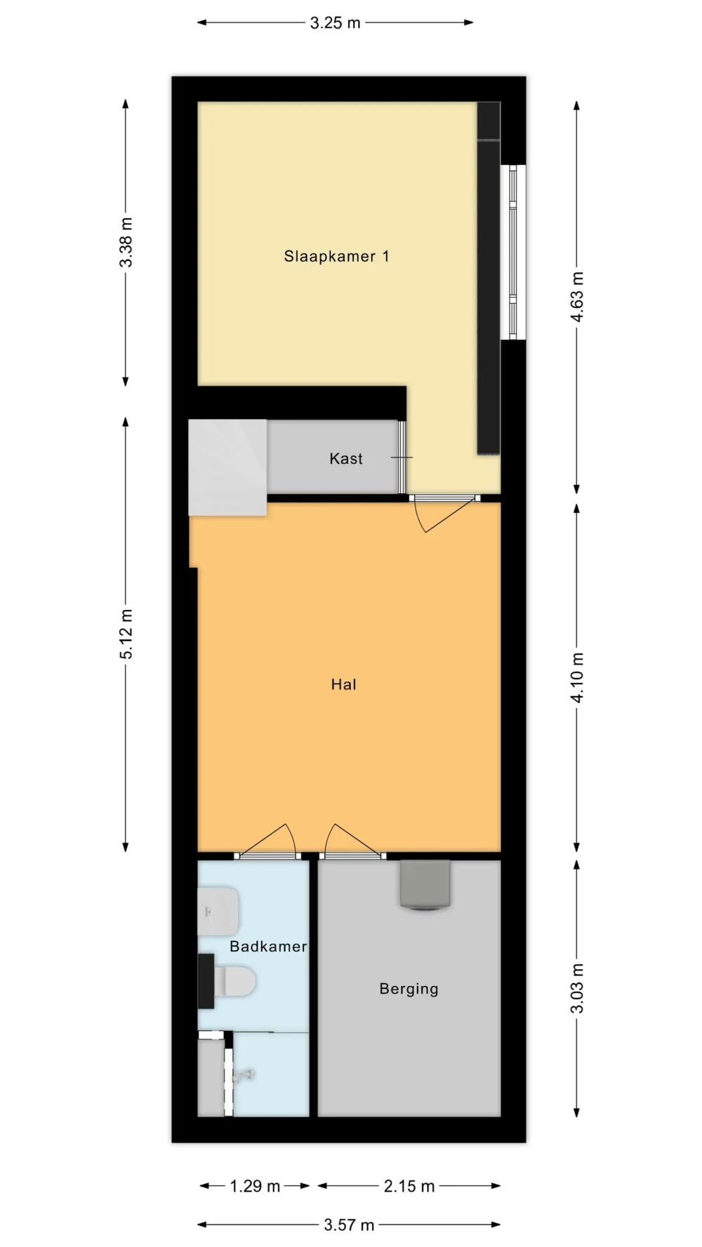 Plattegrond Jan Hanzenstraat 82 - Plattegrond 3