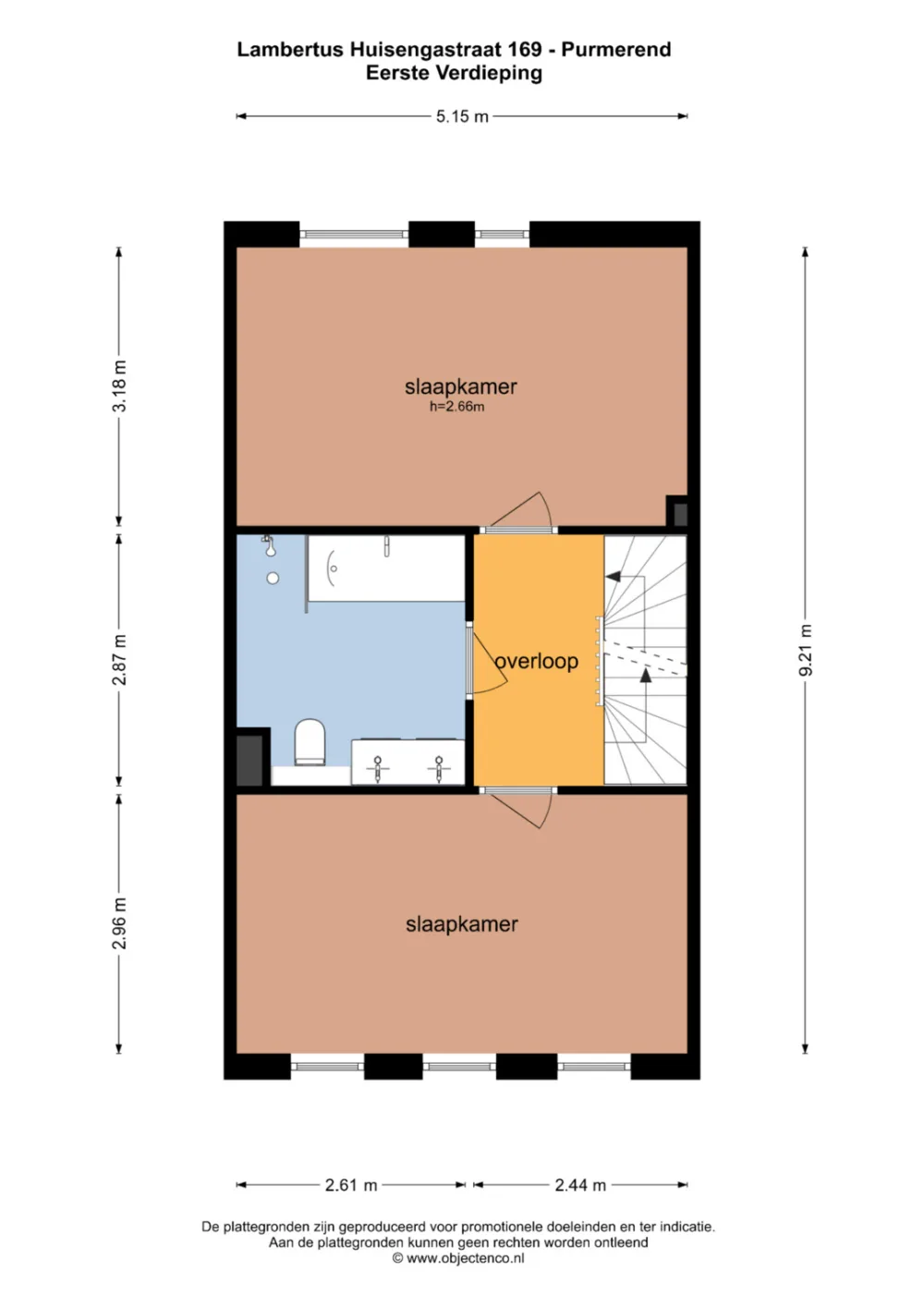 Plattegrond Lambertus Huisengastraat 169 - Plattegrond 7