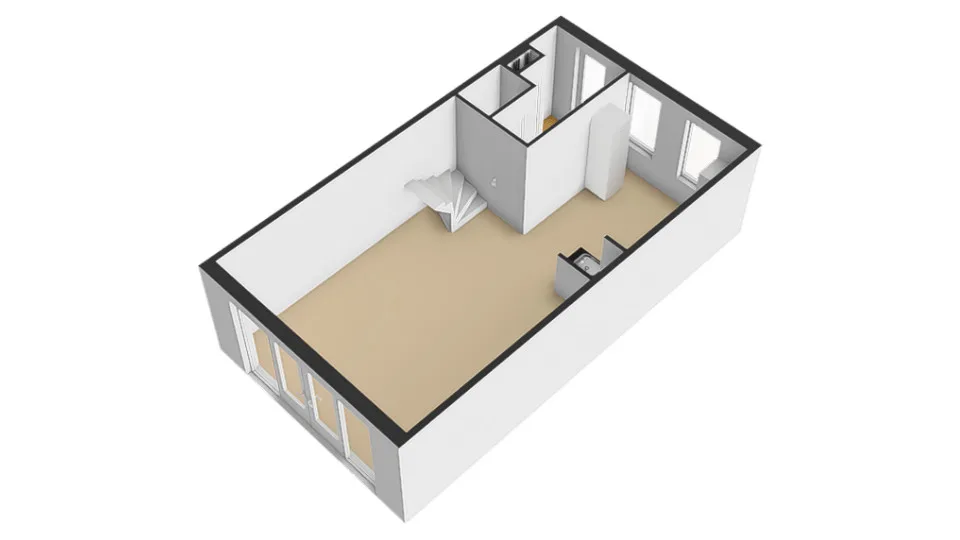 Plattegrond Lambertus Huisengastraat 169 - Plattegrond 2
