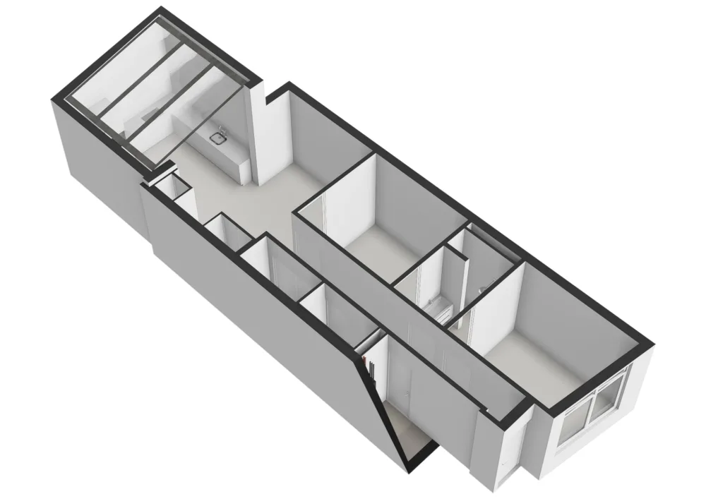Plattegrond Nassaukade 301-H - Plattegrond 4