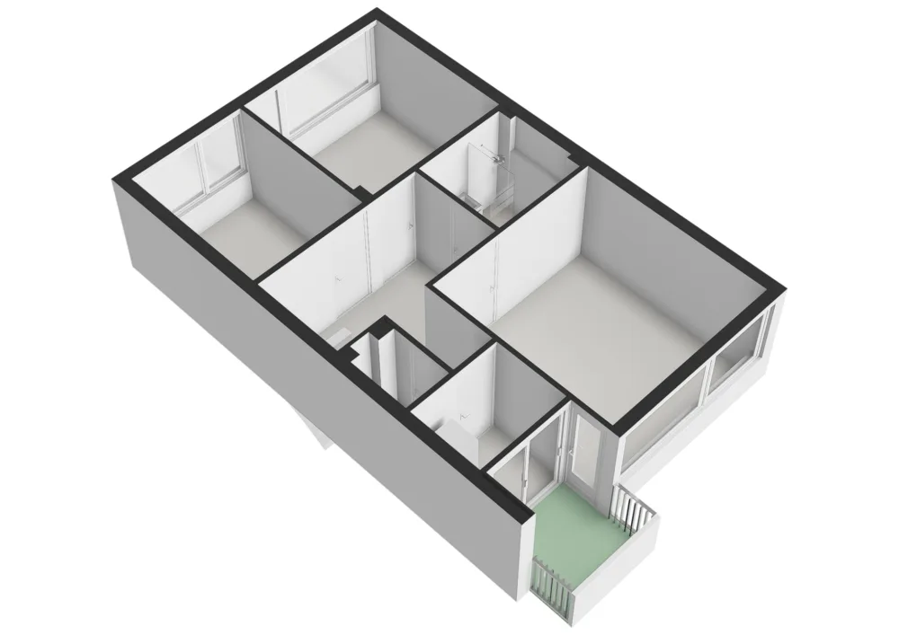 Plattegrond Prof. Lorentzlaan 32 - Plattegrond 7