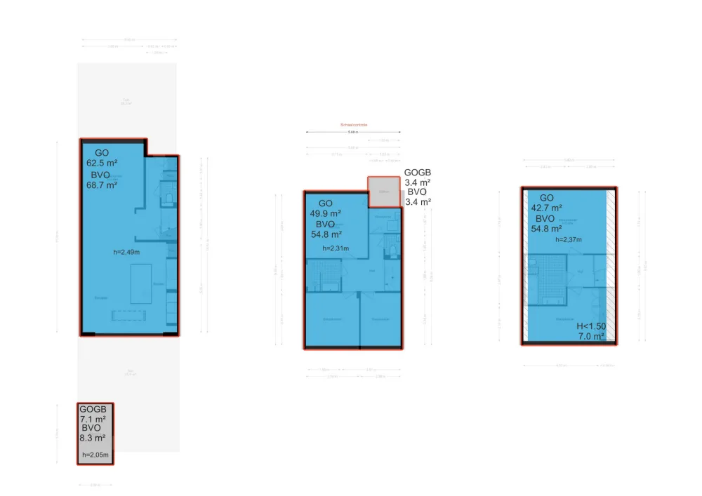 Plattegrond Prof. Lorentzlaan 32 - Plattegrond 4