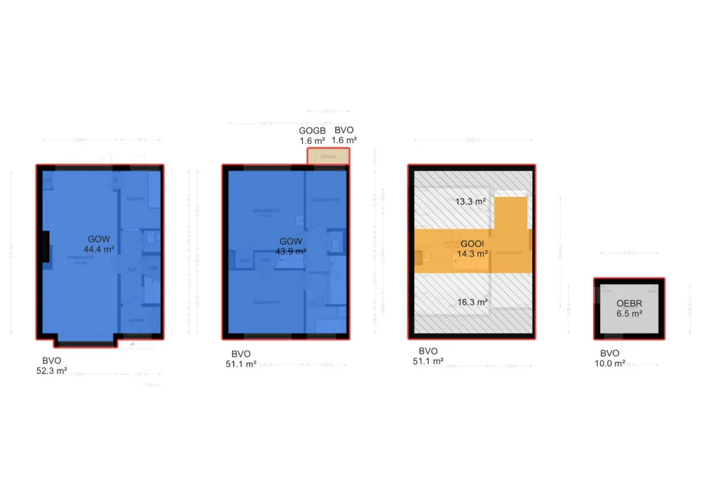 Plattegrond Saturnusstraat 25 - Plattegrond 5