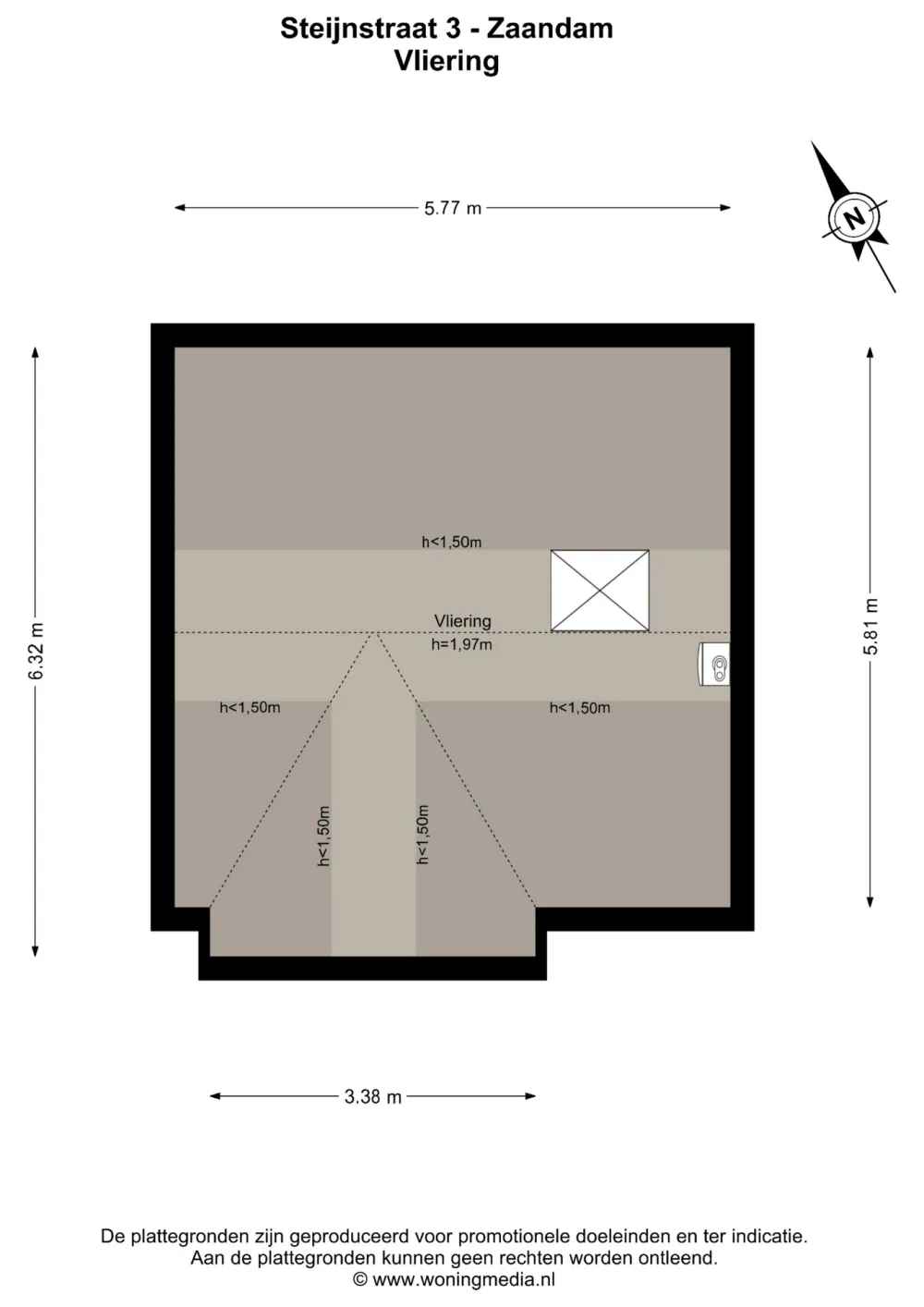 Plattegrond Steijnstraat 3 - Plattegrond 3