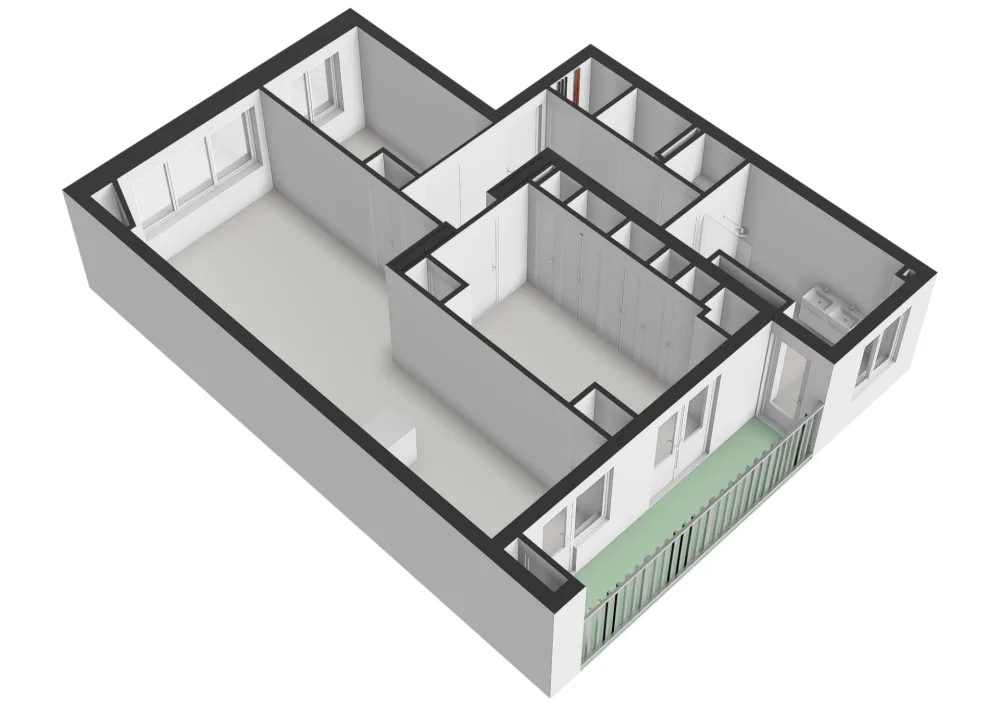 Plattegrond Van Speijkstraat 14-3 - Plattegrond 3