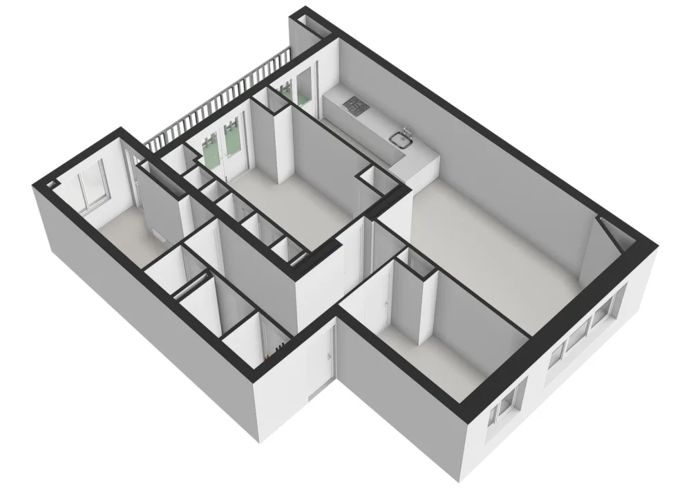 Plattegrond Van Speijkstraat 14-3 - Plattegrond 2