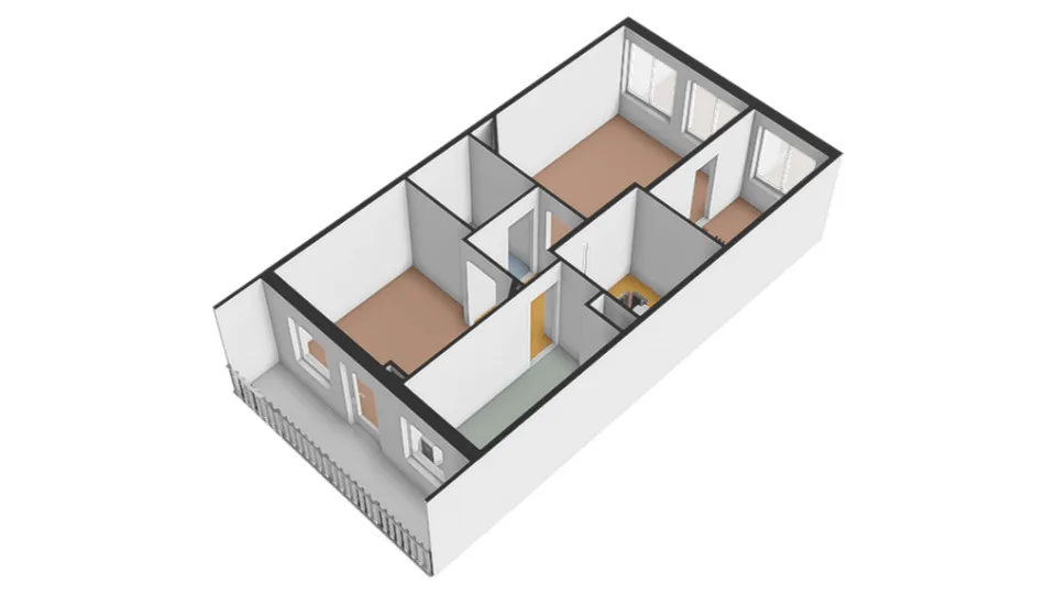 Plattegrond Van Spilbergenstraat 90-H - Plattegrond 9