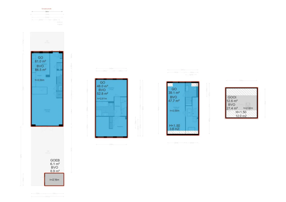 Floor plan Westhove 161 - Floor plan 5