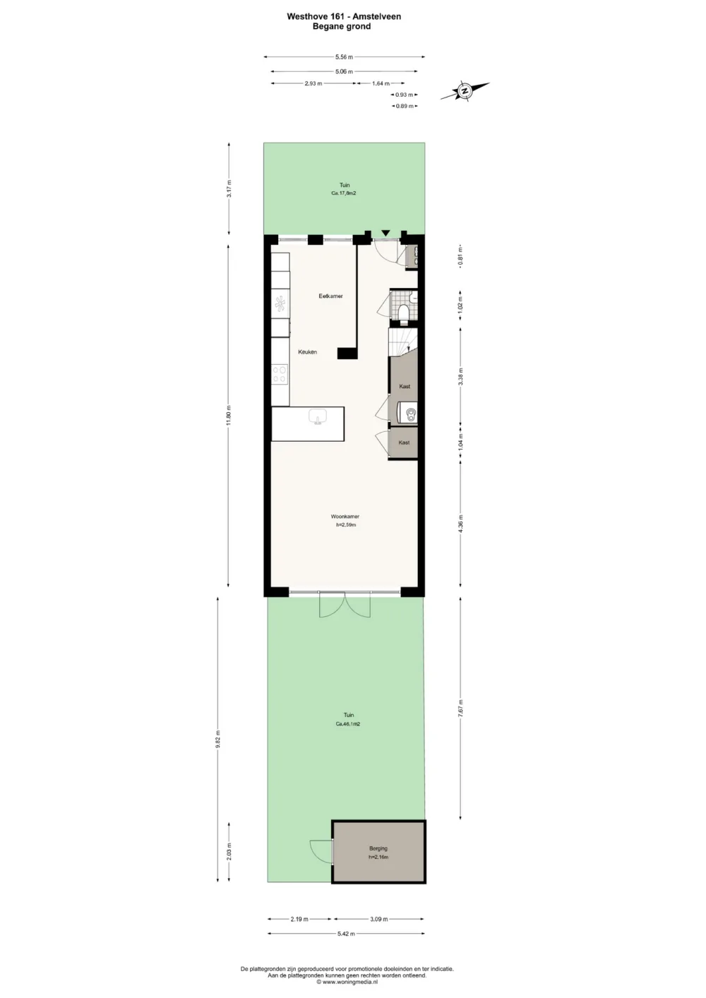 Floor plan Westhove 161 - Floor plan 3