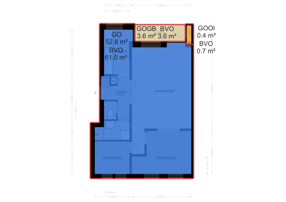 Plattegrond Zaanstraat 367 - Plattegrond 2
