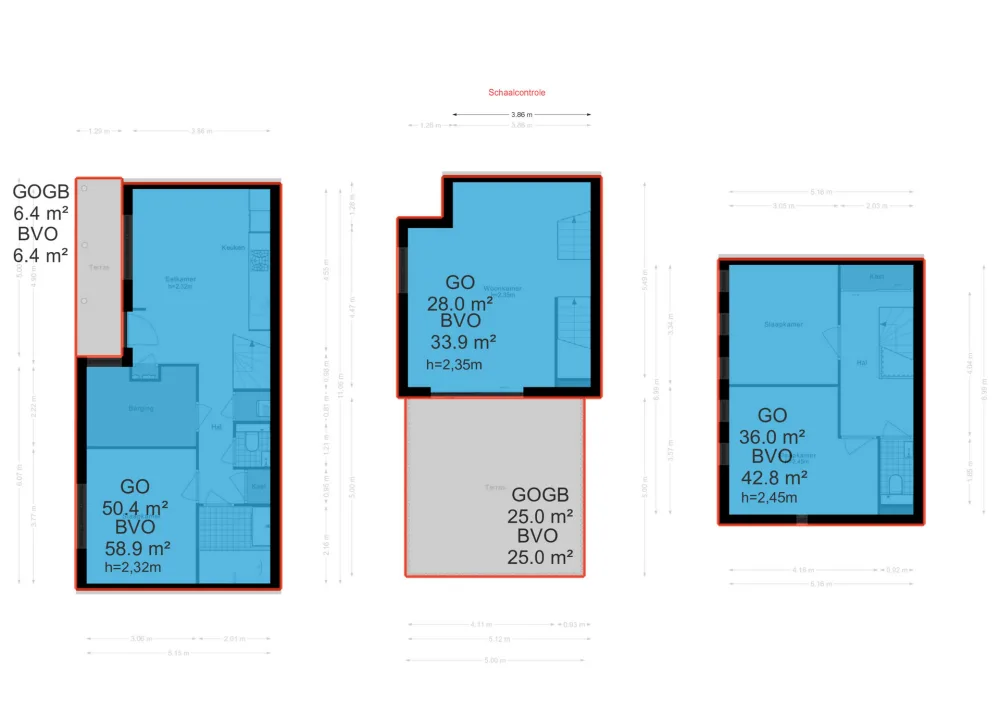 Floor plan Zonnebeke 4 - Floor plan 4
