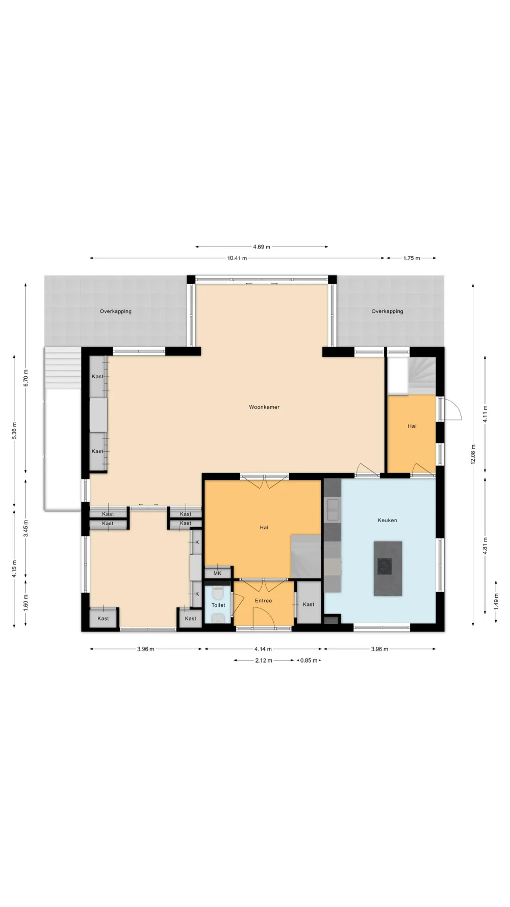 Plattegrond Zuiderakerweg 32 - Plattegrond 2