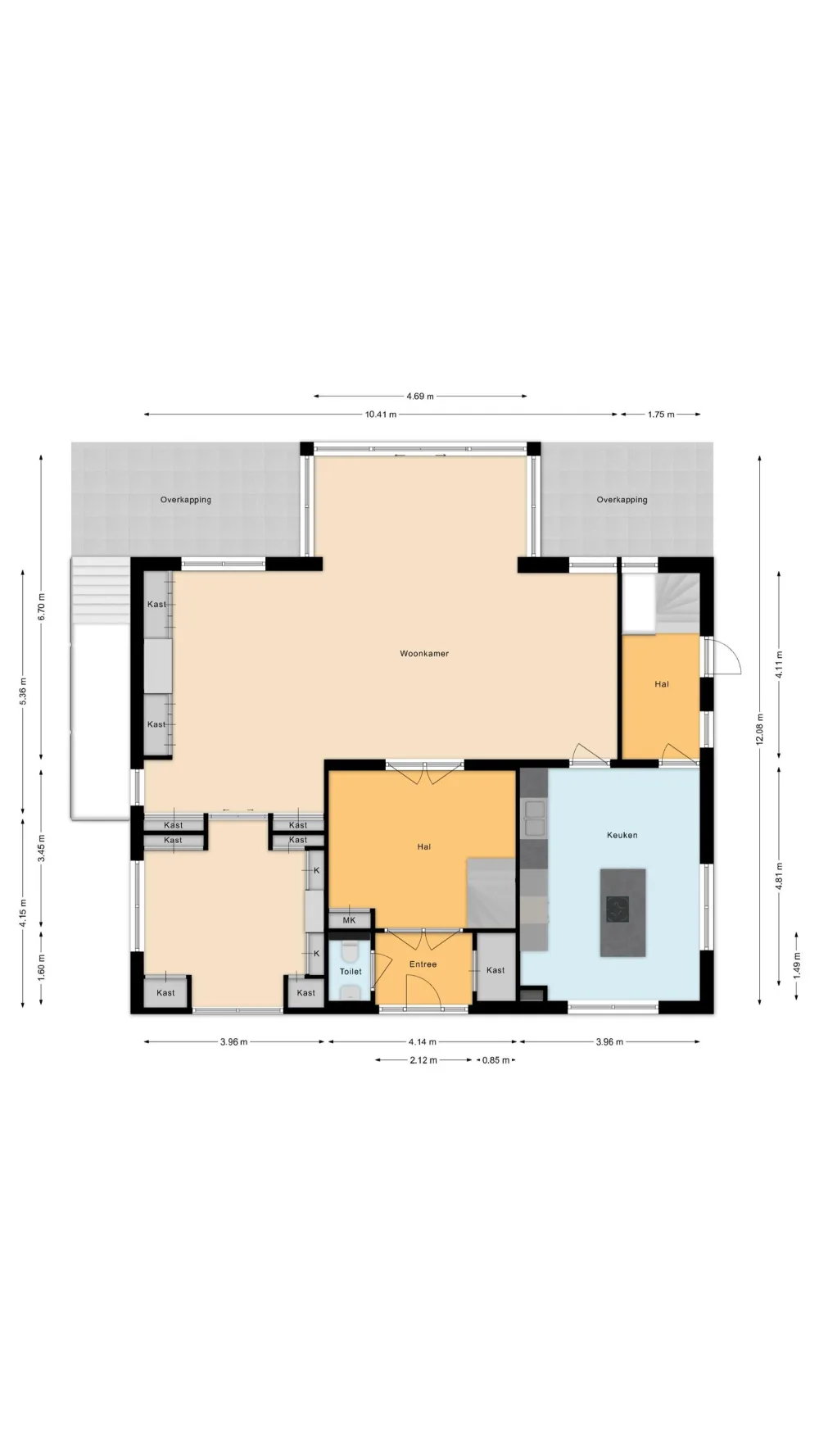 Plattegrond Zuiderakerweg 32 - Plattegrond 2