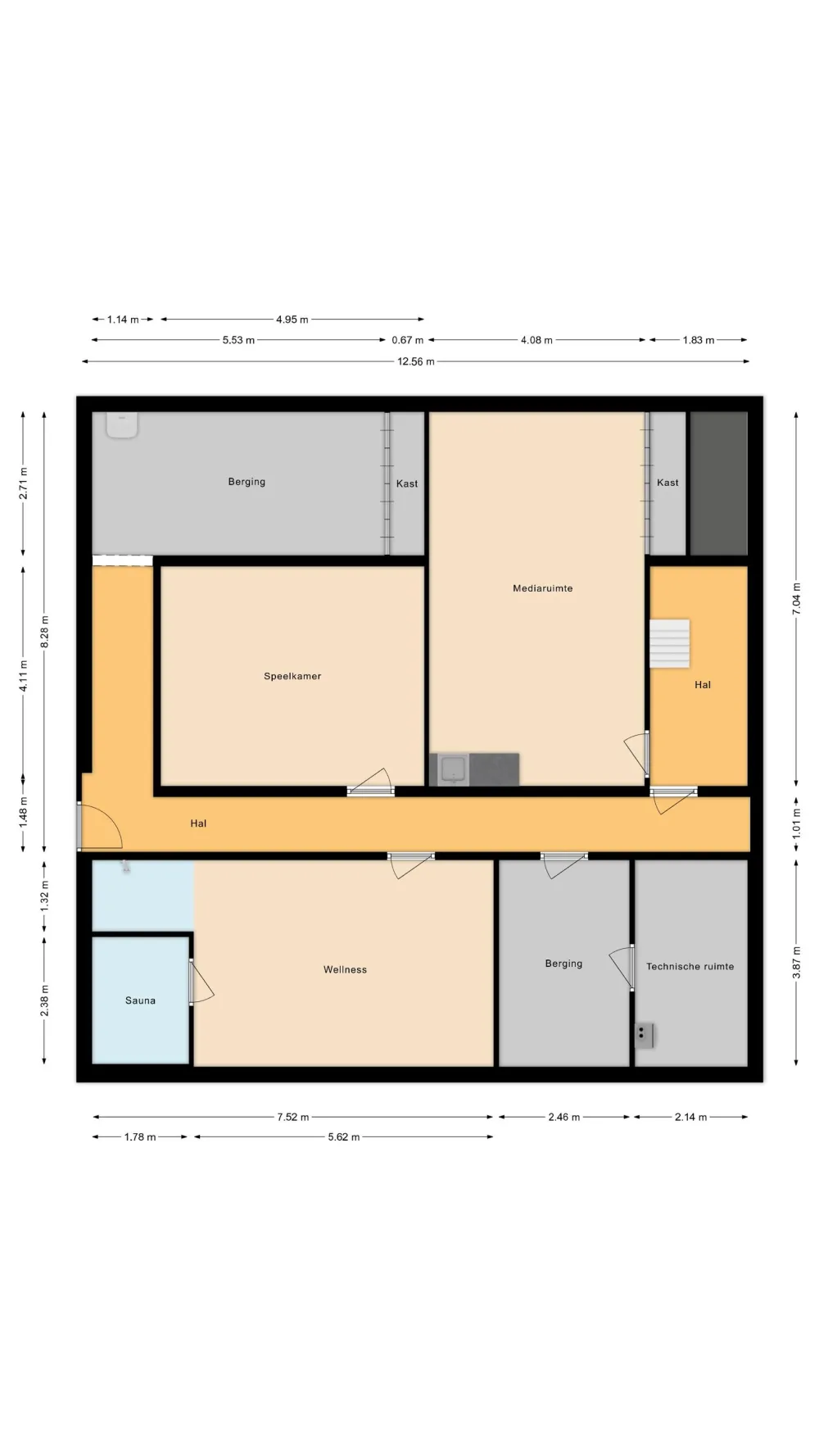 Plattegrond Zuiderakerweg 32 - Plattegrond 1