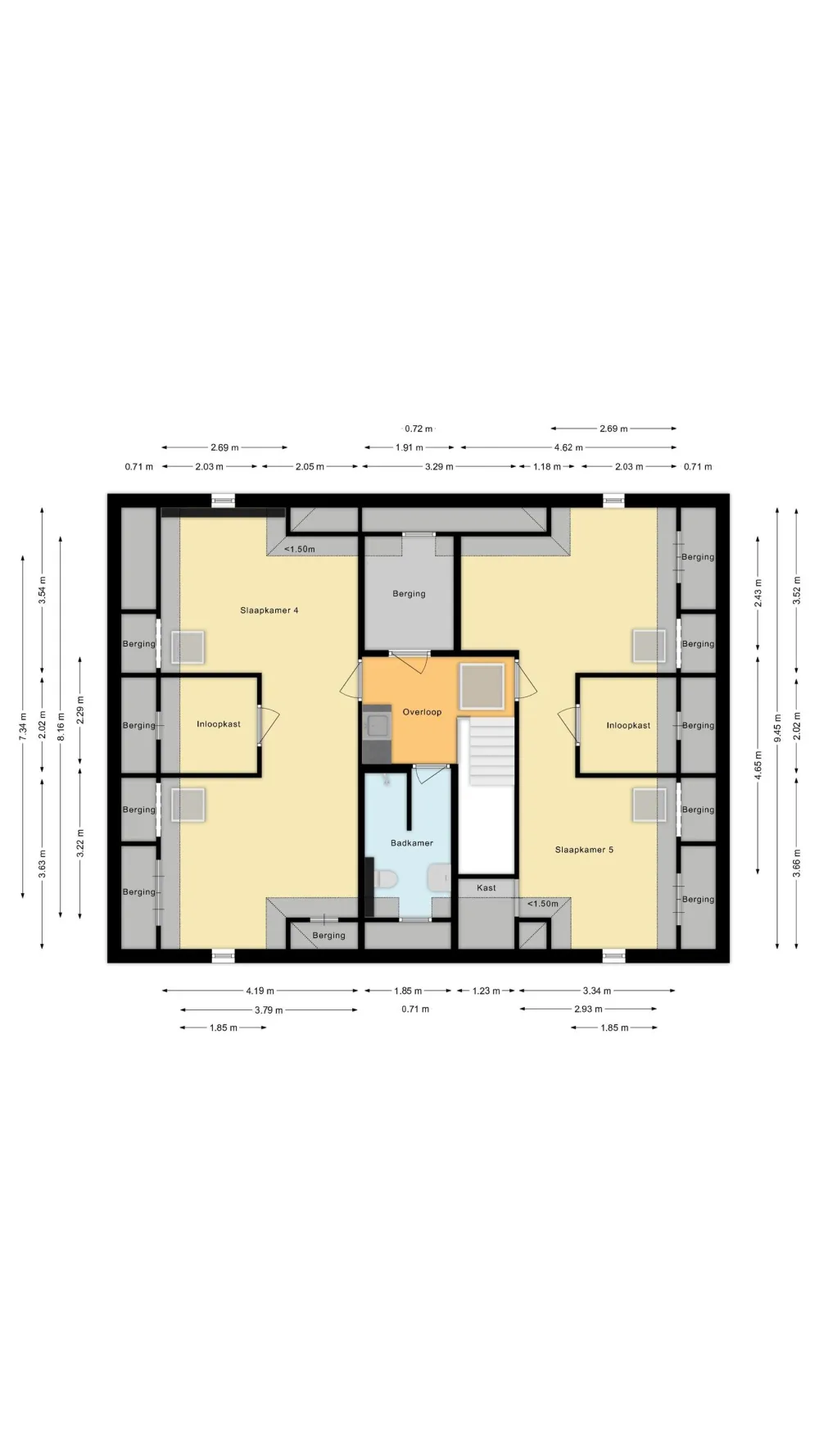 Plattegrond Zuiderakerweg 32 - Plattegrond 4
