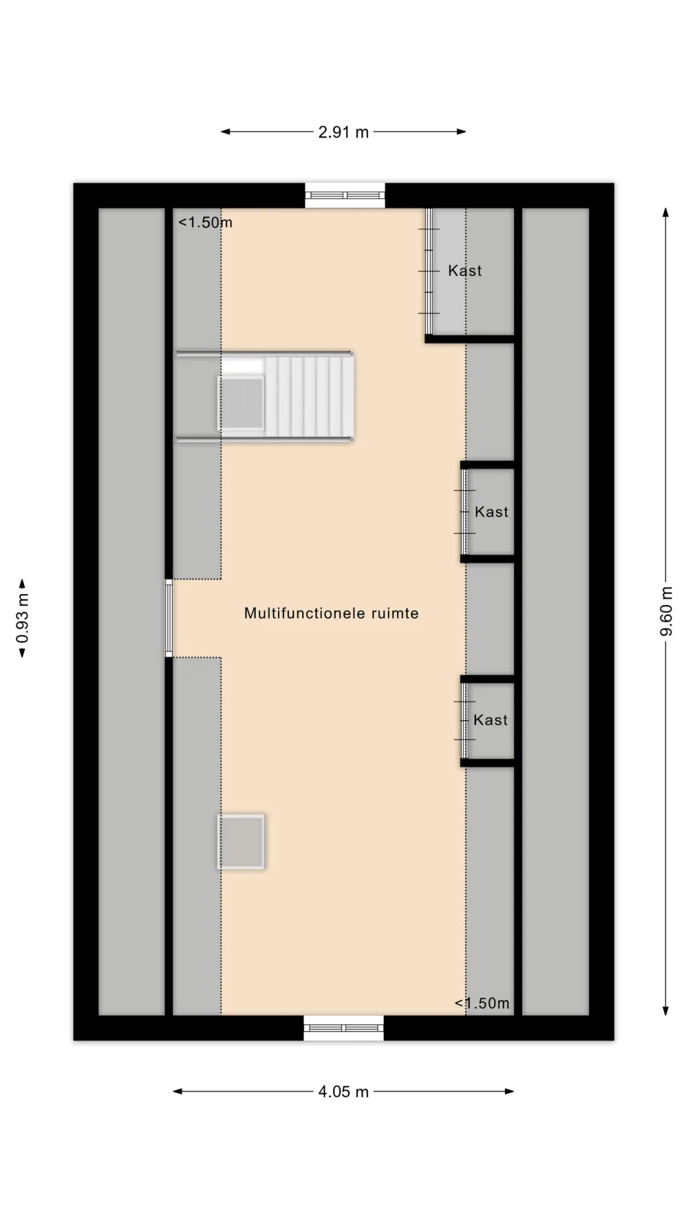 Plattegrond Zuiderakerweg 32 - Plattegrond 6
