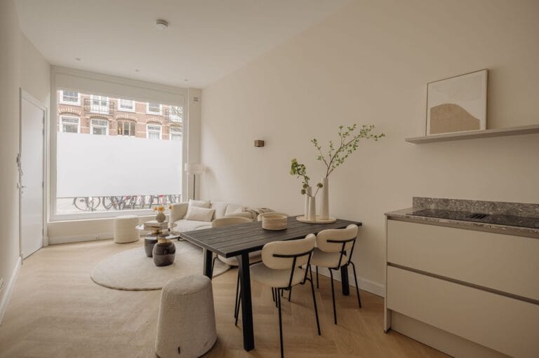 Aangekochte woning aan de Tweede Van der Helststraat 9H – De pijp  Vraagprijs € 550.000